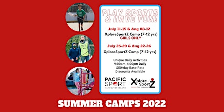 XploreSportZ Summer Camp July 25-29 tickets