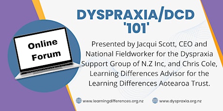 Dyspraxia/DCD '101' primary image