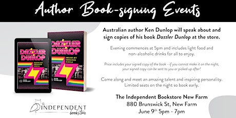 Spend an engaging evening with author and wrestling champion Ken Dunlop tickets