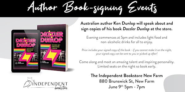 Spend an engaging evening with author and wrestling champion Ken Dunlop
