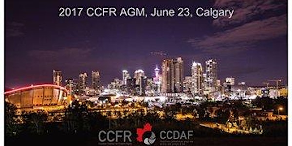 2017 CCFR AGM