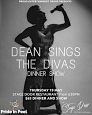 Dean Sings the Divas - Dinner Show tickets
