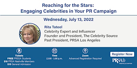 Reaching for the Stars: Engaging Celebrities in Your PR Campaign tickets