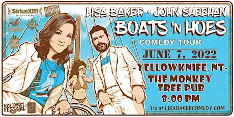Lisa Baker - Boats n Hoes Comedy - Yellowknife, NT billets