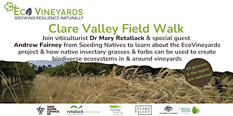 Clare Valley EcoVineyards Field Walk tickets
