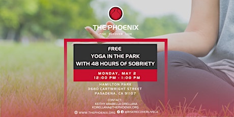 SOBER & FREE: Yoga in the Park! primary image