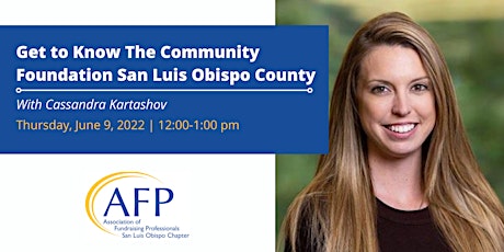 Get to Know The Community Foundation San Luis Obispo County tickets