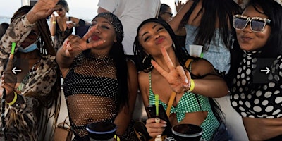 Immagine principale di #1 Miami Boat Party/Miami Booze cruise Open Bar  HipHop Champagne showers 