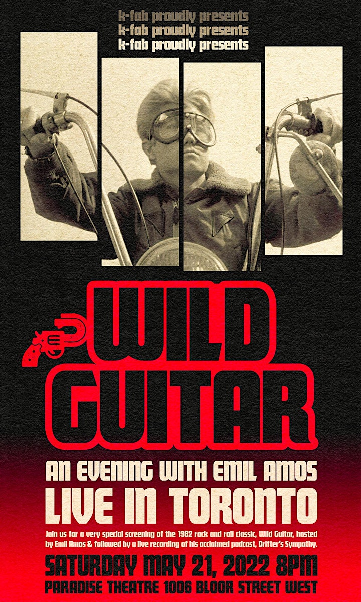K-FAB PRESENTS... WILD GUITAR: A NIGHT WITH EMIL AMOS image