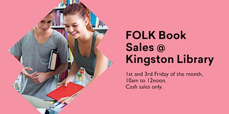 FOLK Book Sales (First and Third Friday each month) @ Kingston Library tickets