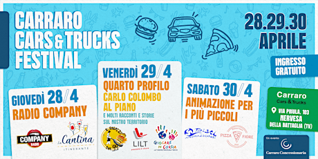 Hauptbild für Cars&Trucks Festival: Animazione per famiglie e Pizza Fiore
