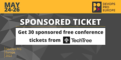 DevOps Pro Europe 2022 Conference - Sponsored Ticket tickets