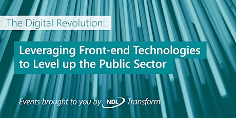 Leveraging Front-end Technologies to Level up the Public Sector tickets