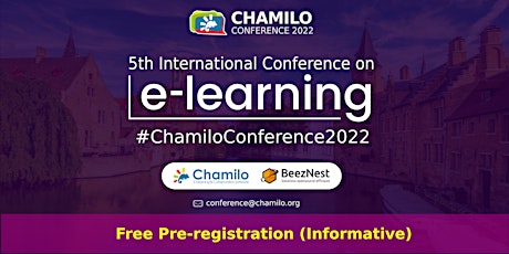 5th International Elearning Conference: Chamilo Conference Belgium 2022 tickets