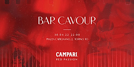 Campari Red Passion Event - Bar Cavour