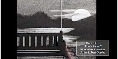 Charcoal Drawing Fundraising Event "Porch Swing" in Stevens Point tickets