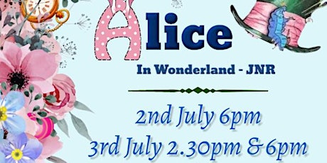 Alice in Wonderland - 3rd July 2.30pm tickets
