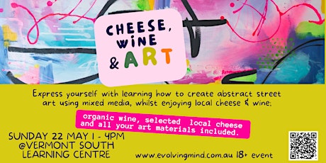 An afternoon of Art, Wine & Cheese tickets