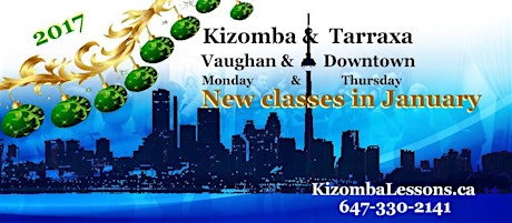Kizomba Lessons Vaughan, Richmond Hill, Maple, Thorn Hill  level 1&2 primary image
