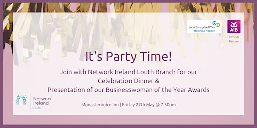 2022 Network Ireland Louth Celebration Dinner and Awards Presentation