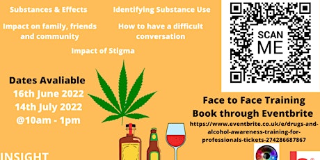 Drugs and Alcohol Awareness Training for Professionals tickets