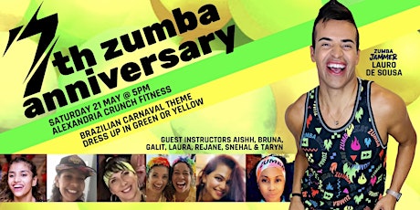 ZUMBA ANNIVERSARY WITH LAURO DE SOUSA tickets