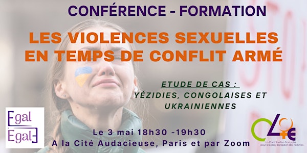 Conférence-formation : Les violences sexuelles en temps de conflit armé