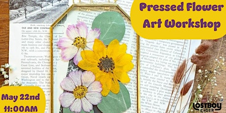 Pressed Flower Art Workshop! tickets