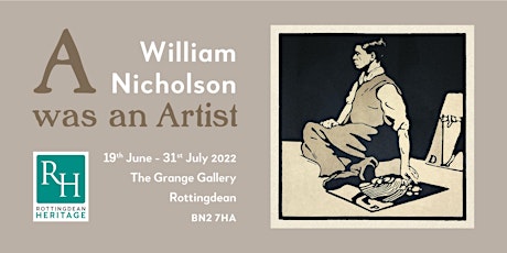 Image principale de William Nicholson:  A was an Artist