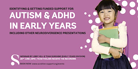 Identifying and Getting Funding for Neurodivergent Children in Early Years tickets