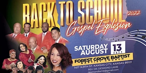 Back to School Gospel Explosion 2022 (Kansas City)