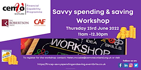 Savvy spending & Saving Workshop