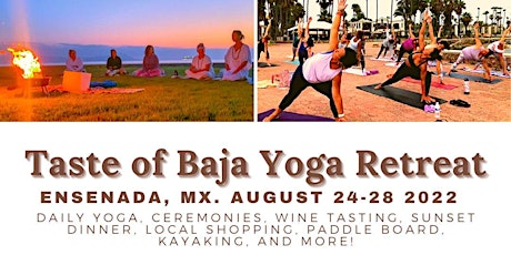 A Taste of Baja Yoga Retreat 2022 boletos
