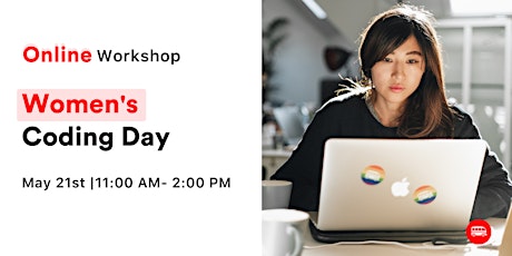 [Online workshop] Women’s Coding Day - Learn to build a landing page tickets