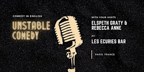 Live at Les Ecuries - Unstable Comedy billets