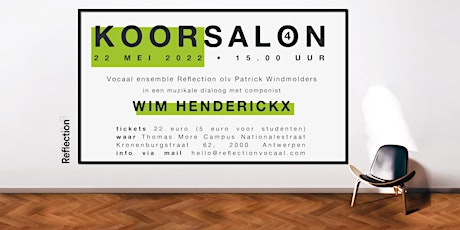Koorsalon 4: Wim Henderickx tickets