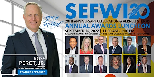 SEFWI 20th Anniversary Celebration & Vernell Sturns Annual Awards Luncheon