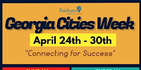 Georgia Cities Week - 2022 primary image