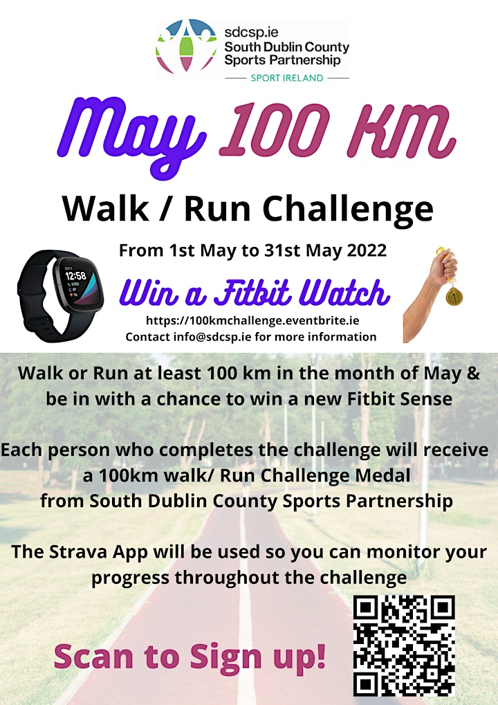 May Walk/ Run 100km Challenge image
