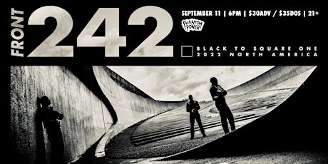 FRONT 242 tickets