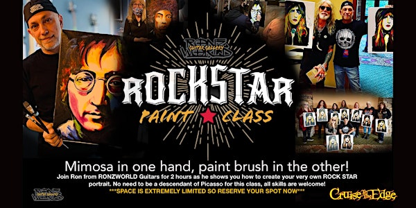 RockStar Paint Class with Dave Cureton, Gabriel, and Casey McPherson