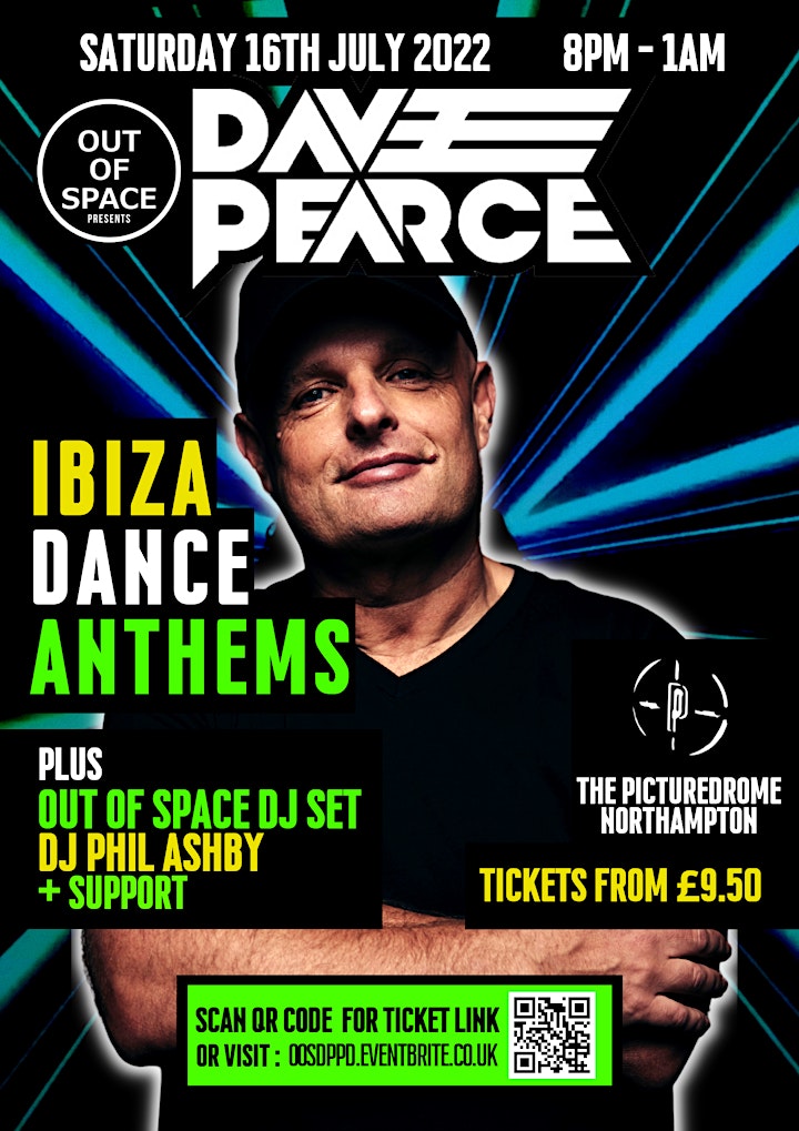 Out of Space Feat Dave Pearce, Ibiza Dance Anthems image
