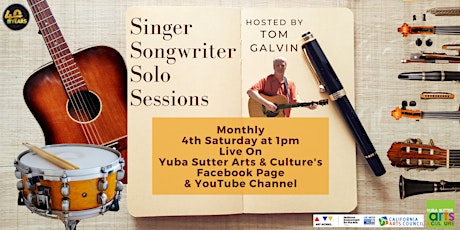 Singer Songwriter Solo Sessions Hosted by Tom Galvin tickets