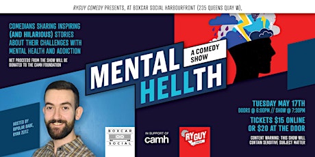 Mental HELLth - A Mental Health Stand-Up Comedy Fundraiser for CAMH