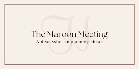 The Maroon Meeting tickets