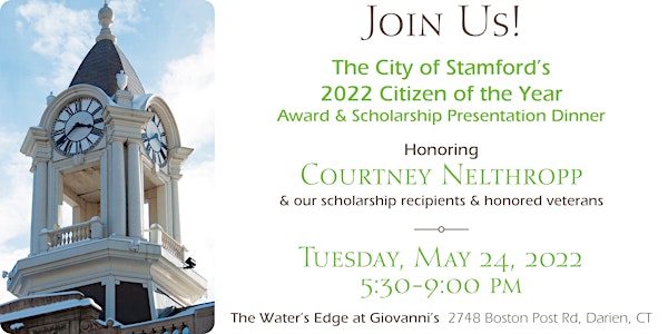 City of Stamford's 2022 Citizen of the Year Dinner