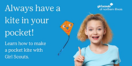 Make your own pocket kite with Girl Scouts tickets