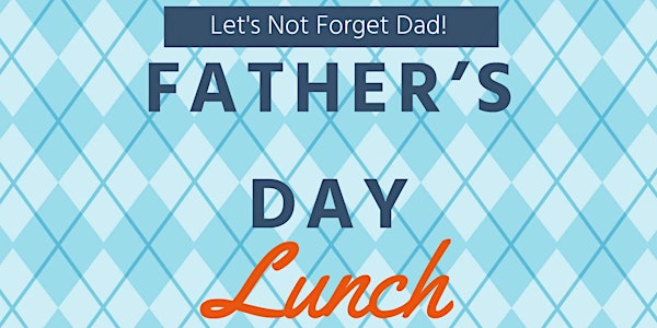 Gimme that Recipe! Pop-Up Father's Day Lunch