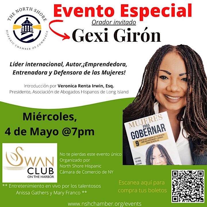 NSHCC Special Event - Guest Speaker Gexi Giron image