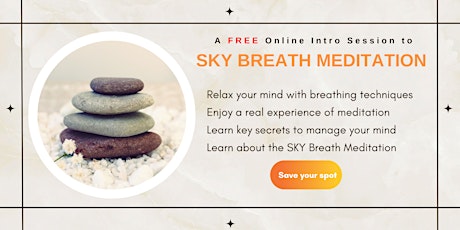 Beyond Breath: A Free Breath and Meditation Online Session tickets